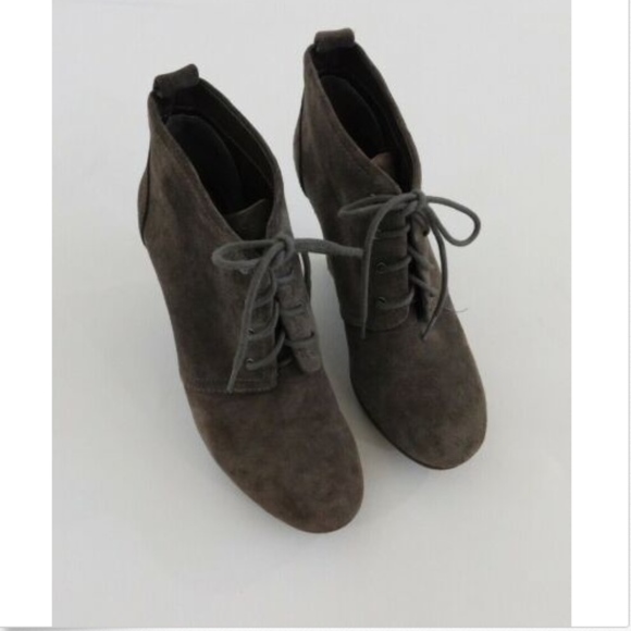 Jessica Simpson Wedges High Heel Booties Gray 7 M - Picture 2 of 8